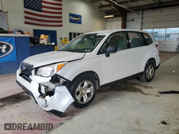 2014 Subaru Forester 2.5i с VIN JF2SJAAC1EH478328, выставлен на аукционе Copart как лот 58701995 с пробегом 150 454 миль миль и Списание • Salvage title. История ставок и продаж доступна на DreamBid. Изображение 1.