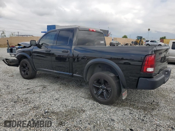 2023 Ram 1500 Warlock z VIN 1C6RR7GG5PS520287, wystawiony jako Copart lot #54423575 z przebiegiem 38 542 mil mil oraz Szkoda całkowita • Salvage title. Historia ofert i sprzedaży dostępna na DreamBid. Obrazek 2.
