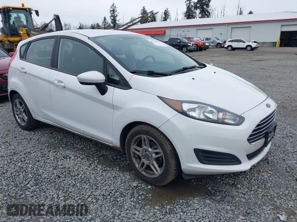 2019 Ford Fiesta SE with VIN 3FADP4EJ9KM156808, listed as a IAAI auction lot 41794629 with 115,560 mi miles. Bid and sale history available at carsss.com. Image 1.