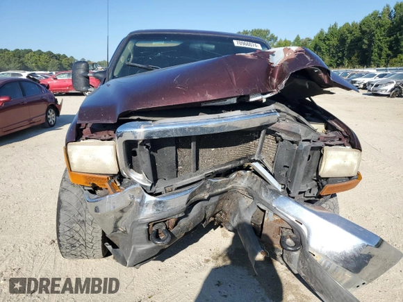 2000 Ford Excursion XLT z VIN 1FMNU41S0YED84177, wystawiony jako Copart lot #70966074 z przebiegiem Nie podano mil oraz Szkoda całkowita • Salvage title. Historia ofert i sprzedaży dostępna na DreamBid. Obrazek 5.