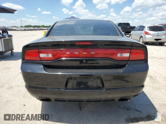 2013 Dodge Charger Police with VIN 2C3CDXAT1DH669564, listed as a Copart auction lot 56682395 with 157,650 mi miles and Clean Title. Bid and sale history available at DreamBid. Image 6.