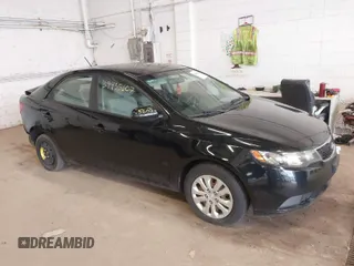 2013 Kia Forte EX with VIN KNAFU4A2XD5712334, listed as a IAAI auction lot 39435607 with 179,771 mi miles. Bid and sale history available at carsss.com. Image 1.