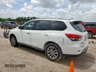 2013 Nissan Pathfinder SV with VIN 5N1AR2MNXDC642138, listed as a Copart auction lot 64879585 with 129,817 mi miles and Clean title. Bid and sale history available at DreamBid. Image 2.