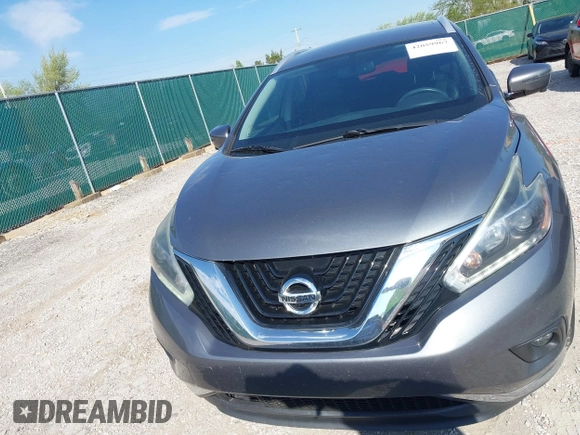 2018 Nissan Murano Platinum with VIN 5N1AZ2MG2JN123795, listed as a IAAI auction lot 42059967 with 77,064 mi miles. Bid and sale history available at carsss.com. Image 6.