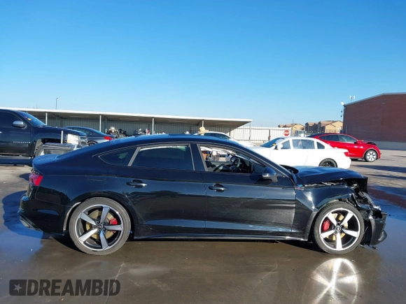 2023 Audi A5 Sportback S line Premium Plus with VIN WAUFACF54PA065172, listed as a IAAI auction lot 41663283 with 24,465 mi miles. Bid and sale history available at carsss.com. Image 14.