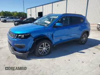 2020 Jeep Compass Latitude w/Sun/Safety Pkg with VIN 3C4NJCBB7LT224733, listed as a Copart auction lot 49588035 with 13,565 mi miles and Non Repairable. Bid and sale history available at carsss.com. Image 1.