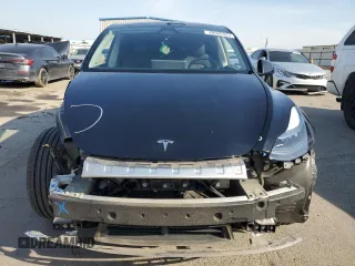 2023 Tesla Model Y Long Range with VIN 7SAYGDEE5PF834645, listed as a Copart auction lot 48596925 with 26,896 mi miles and Salvage Title. Bid and sale history available at DreamBid. Image 5.