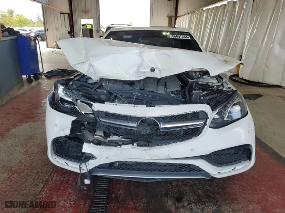 2014 Mercedes-Benz E-Class E 63 AMG S-Model with VIN WDDHF7GBXEA924082, listed as a Copart auction lot 56497264 with 67,542 mi miles and Salvage Title. Bid and sale history available at carsss.com. Image 5.