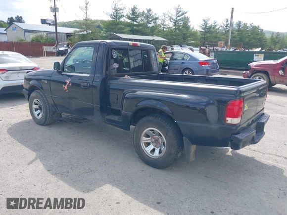 2000 Ford Ranger XL with VIN 1FTYR10C2YTA36906, listed as a IAAI auction lot 42142057 with 160,190 mi miles. Bid and sale history available at carsss.com. Image 3.
