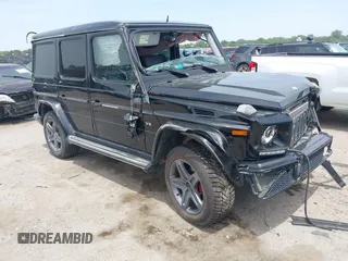2016 Mercedes-Benz G 550 with VIN WDCYC3KF7GX250716, listed as a IAAI auction lot 42272987 with 106,545 mi miles and . Bid and sale history available at DreamBid. Image 1.