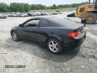 2002 Acura RSX Type S with VIN JH4DC53022C016749, listed as a Copart auction lot 53957485 with 166,533 mi miles and Salvage title. Bid and sale history available at DreamBid. Image 2.