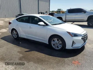 2020 Hyundai Elantra SEL with VIN 5NPD84LF7LH574989, listed as a Copart auction lot 52553915 with 81,836 mi miles and Non Repairable. Bid and sale history available at DreamBid. Image 4.