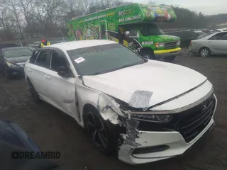 2019 Honda Accord Sport with VIN 1HGCV1F31KA009018, listed as a IAAI auction lot 38595783 with Not Provided miles and . Bid and sale history available at DreamBid. Image 1.
