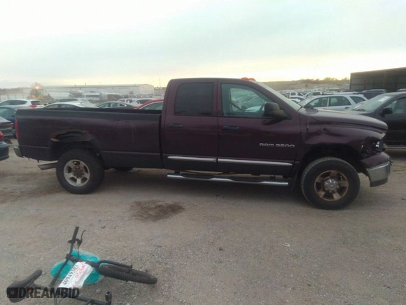 2005 Dodge Ram 3500 SLT with VIN 3D7LS38C65G768954, listed as a IAAI auction lot 40947309 with NaN miles. Bid and sale history available at carsss.com. Image 13.