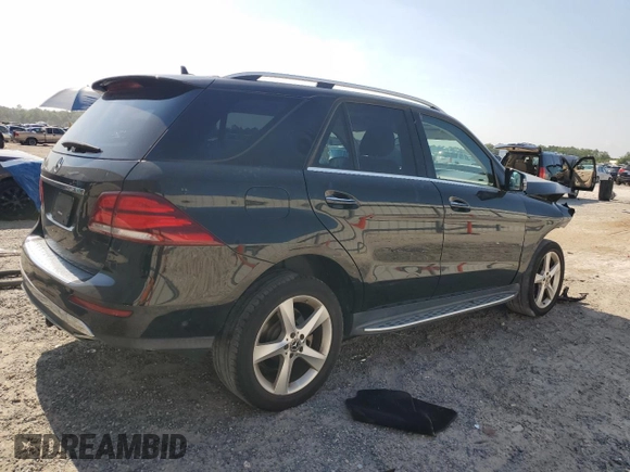 2017 Mercedes-Benz GLE 350 with VIN 4JGDA5JB7HA936033, listed as a Copart auction lot 62459315 with 141,396 mi miles and Salvage title. Bid and sale history available at DreamBid. Image 3.