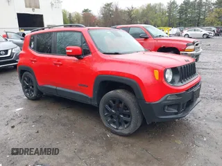 2017 Jeep Renegade Latitude z VIN ZACCJBBB9HPF61937, wystawiony jako IAAI lot #42168485 z przebiegiem 103 459 mil mil oraz . Historia ofert i sprzedaży dostępna na DreamBid. Obrazek 1.
