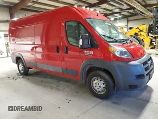 2017 Ram ProMaster Cargo with VIN 3C6TRVDG1HE545478, listed as a Copart auction lot 49460115 with 64,296 mi miles and Salvage Title. Bid and sale history available at carsss.com. Image 4.