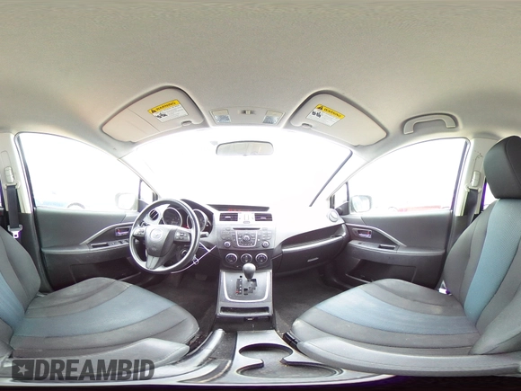 2015 Mazda 5 Sport with VIN JM1CW2BLXF0184094, listed as a Copart auction lot 56618405 with 98,757 mi miles and Salvage title. Bid and sale history available at DreamBid. Image 14.