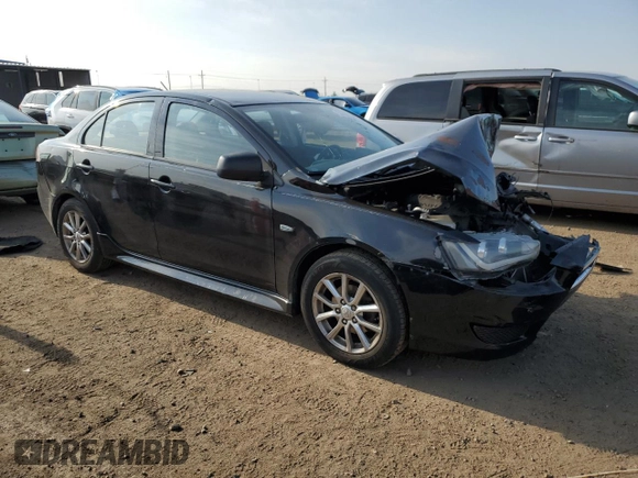 2015 Mitsubishi Lancer ES with VIN JA32U2FU5FU021817, listed as a Copart auction lot 54495595 with 95,349 mi miles and Salvage title. Bid and sale history available at DreamBid. Image 4.