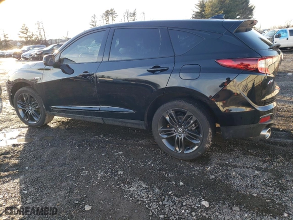 2024 Acura RDX w/A-Spec Package with VIN 5J8TC2H68RL007073, listed as a Copart auction lot 45111955 with 9,991 mi miles and Salvage Title. Bid and sale history available at carsss.com. Image 2.