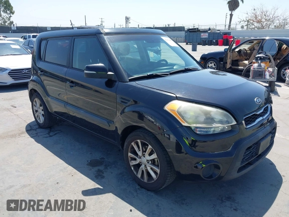 2012 Kia Soul + with VIN KNDJT2A66C7743056, listed as a IAAI auction lot 42154147 with 167,392 mi miles and . Bid and sale history available at DreamBid. Image 1.