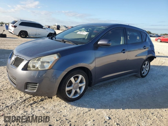 2009 Pontiac Vibe w/1SA with VIN 5Y2SP67899Z461967, listed as a Copart auction lot 84614104 with 183,520 mi miles and Salvage Title. Bid and sale history available at carsss.com. Image 1.