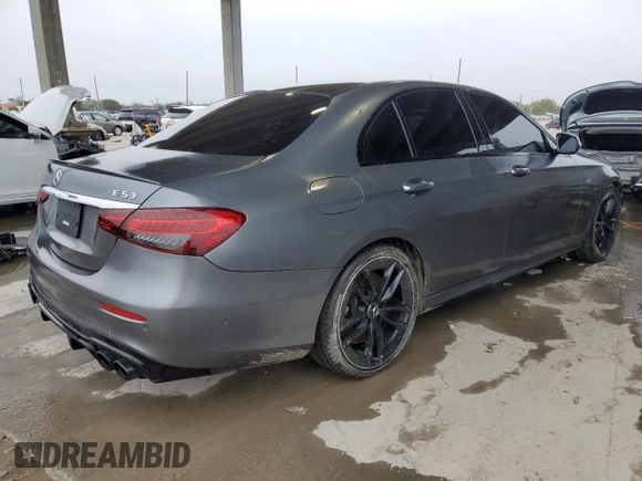 2022 Mercedes-Benz E 53 AMG with VIN W1KZF6BB6NB066951, listed as a Copart auction lot 89347055 with 16,211 mi miles and Clean Title. Bid and sale history available at DreamBid. Image 3.