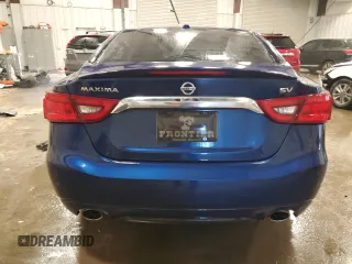 2016 Nissan Maxima S with VIN 1N4AA6AP6GC400398, listed as a Copart auction lot 88430535 with 45,901 mi miles and Clean Title. Bid and sale history available at DreamBid. Image 6.