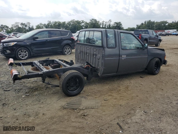1991 Nissan Trucks 2WD with VIN 1N6SD16SXMC331598, listed as a Copart auction lot 68980144 with 133,396 mi miles and Salvage Title. Bid and sale history available at carsss.com. Image 3.