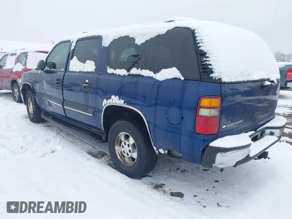 2002 Chevrolet Suburban LS with VIN 1GNFK16Z62J141868, listed as a IAAI auction lot 41534100 with 184,961 mi miles. Bid and sale history available at carsss.com. Image 3.