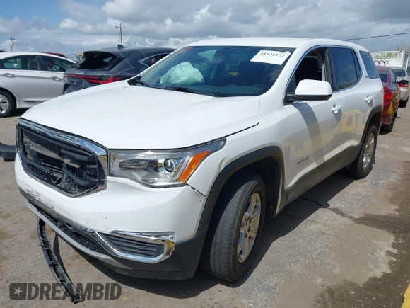 2019 GMC Acadia SLE with VIN 1GKKNKLA3KZ124633, listed as a IAAI auction lot 41921172 with 47,807 mi miles. Bid and sale history available at carsss.com. Image 17.