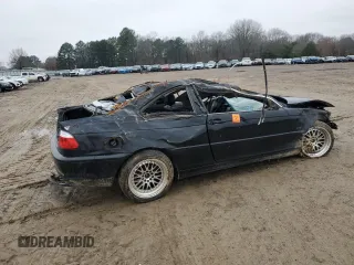 2000 BMW 3 Series 323Ci with VIN WBABM3341YJN64191, listed as a Copart auction lot 84349944 with Not Provided miles and Salvage Title. Bid and sale history available at DreamBid. Image 3.