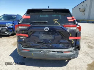 2019 Toyota RAV4 XLE with VIN JTMW1RFV1KD512263, listed as a Copart auction lot 50361875 with 49,028 mi miles and Salvage Title. Bid and sale history available at carsss.com. Image 6.