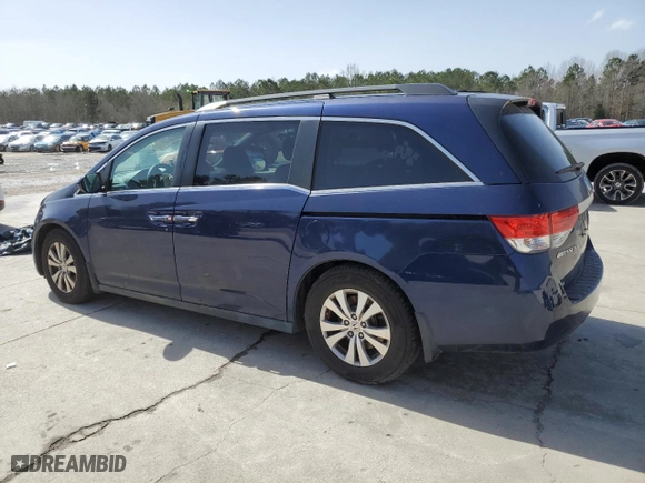 2015 Honda Odyssey EX-L with VIN 5FNRL5H66FB040811, listed as a Copart auction lot 47486255 with 138,188 mi miles and Salvage Title. Bid and sale history available at carsss.com. Image 2.