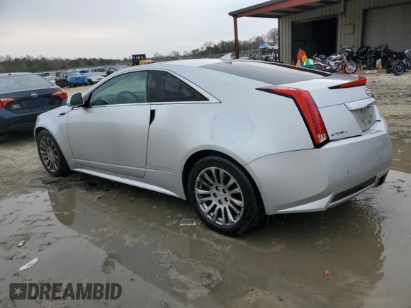 2011 Cadillac CTS with VIN 1G6DM1ED4B0123863, listed as a Copart auction lot 46933955 with 133,346 mi miles and Salvage Title. Bid and sale history available at DreamBid. Image 2.
