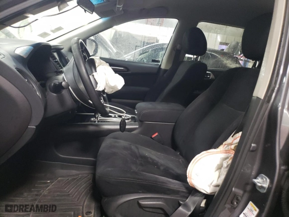2016 Nissan Pathfinder Platinum with VIN 5N1AR2MM0GC665939, listed as a Copart auction lot 47987735 with 73,440 mi miles and Salvage Title. Bid and sale history available at carsss.com. Image 7.