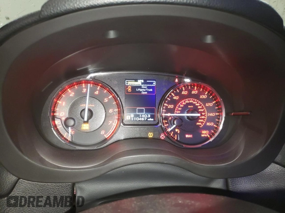 2015 Subaru WRX with VIN JF1VA1A65F9808219, listed as a Copart auction lot 47415385 with 110,467 mi miles and Salvage Title. Bid and sale history available at carsss.com. Image 9.