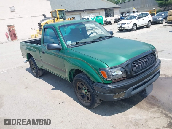 2001 Toyota Tacoma with VIN 5TENL42N51Z833243, listed as a IAAI auction lot 42753360 with 55,262 mi miles and . Bid and sale history available at DreamBid. Image 1.
