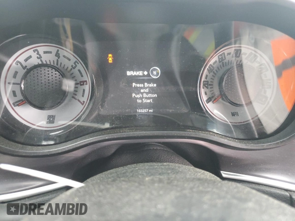2018 Dodge Challenger T/A with VIN 2C3CDZBT2JH219413, listed as a Copart auction lot 53278745 with 133,257 mi miles and Salvage title. Bid and sale history available at DreamBid. Image 9.