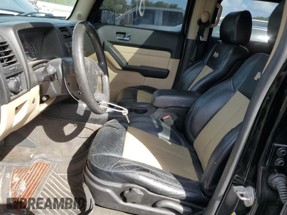 2007 Hummer H3 SUV with VIN 5GTDN13E478201274, listed as a Copart auction lot 78855014 with 188,946 mi miles and Salvage Title. Bid and sale history available at DreamBid. Image 7.