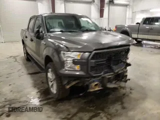 2017 Ford F-150 XL with VIN 1FTEW1EP3HKD59441, listed as a Copart auction lot 41741055 with 155,149 mi miles and Salvage Title. Bid and sale history available at carsss.com. Image 11.