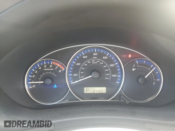 2010 Subaru Forester 2.5X with VIN JF2SH6BC7AH798240, listed as a Copart auction lot 46696465 with 184,921 mi miles and Salvage Title. Bid and sale history available at carsss.com. Image 9.