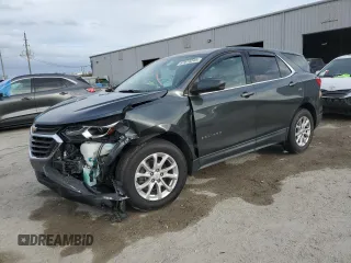 2018 Chevrolet Equinox LT with VIN 3GNAXJEV3JS552622, listed as a Copart auction lot 47619245 with 80,294 mi miles and Salvage title. Bid and sale history available at DreamBid. Image 1.