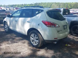 2014 Nissan Murano SL with VIN JN8AZ1MUXEW413162, listed as a IAAI auction lot 42036782 with 87,780 mi miles and . Bid and sale history available at carsss.com. Image 3.