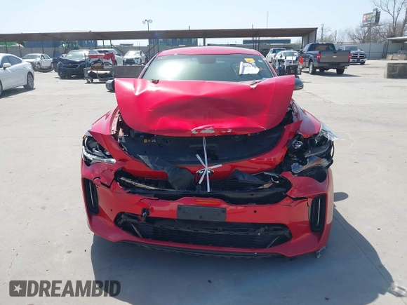 2020 Kia Stinger GT with VIN KNAE35LC4L6085147, listed as a IAAI auction lot 41820512 with 37,033 mi miles and . Bid and sale history available at DreamBid. Image 6.