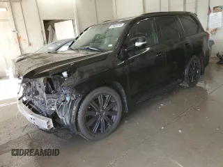 2018 Lexus LX 570 z VIN JTJHY7AX2J4264635, wystawiony jako Copart lot #47635745 z przebiegiem 115 248 mil mil oraz Szkoda całkowita • Salvage title. Historia ofert i sprzedaży dostępna na DreamBid. Obrazek 1.