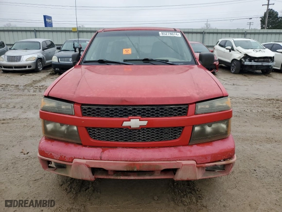 2005 Chevrolet Colorado Z85 with VIN 1GCCS148758170796, listed as a Copart auction lot 85278074 with 141,687 mi miles and Clean Title. Bid and sale history available at carsss.com. Image 5.