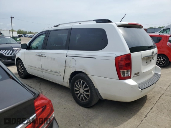 2012 Kia Sedona EX with VIN KNDMH4C75C6420641, listed as a Copart auction lot 55310425 with 212,998 mi miles and Clean Title. Bid and sale history available at carsss.com. Image 2.