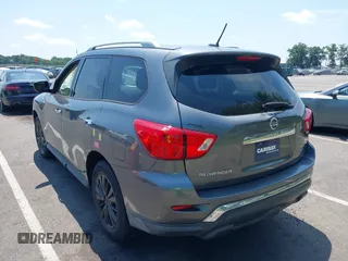 2018 Nissan Pathfinder SV with VIN 5N1DR2MM8JC645166, listed as a IAAI auction lot 42666765 with 81,544 mi miles and . Bid and sale history available at DreamBid. Image 3.