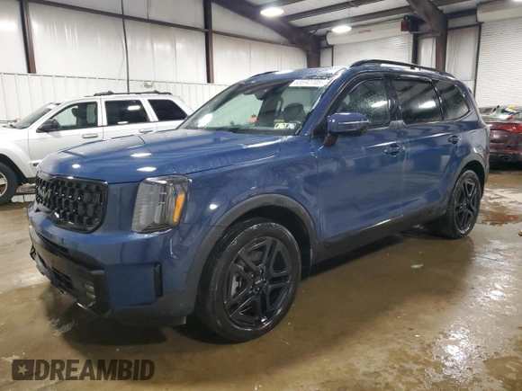 2024 Kia Telluride SX Prestige X-Pro z VIN 5XYP5DGC3RG511166, wystawiony jako Copart lot #63592705 z przebiegiem 19 229 mil mil oraz Szkoda całkowita • Salvage title. Historia ofert i sprzedaży dostępna na DreamBid. Obrazek 1.